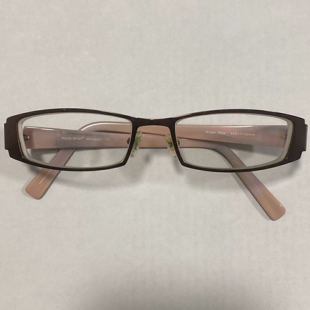 Nicole Millere Metropolis Eyeglass Ginger Rose 52-017-140mm
